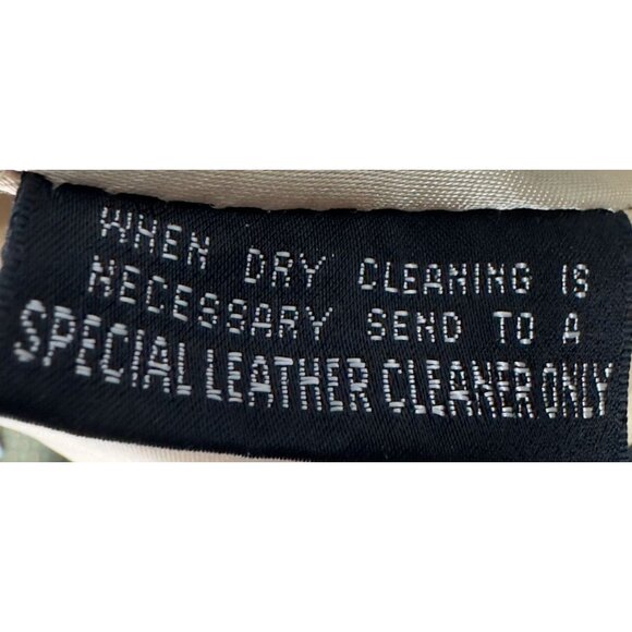 Pelle Studio Wilson’s Skirt Leather Women’s 10 Lined Back Slit High Rise - Picture 6 of 8